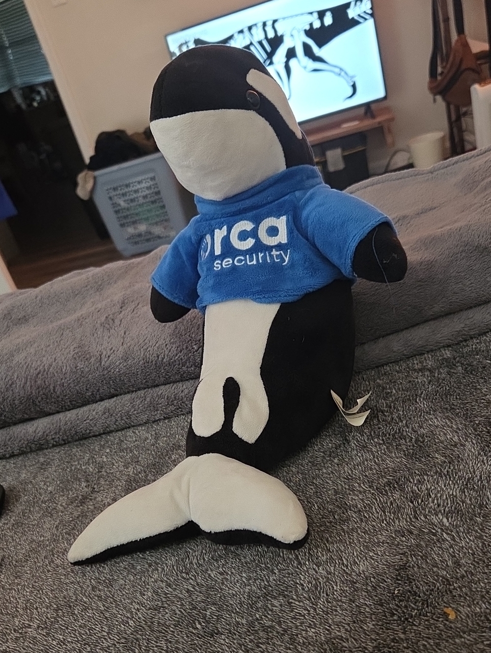 Orkie Orca Plush Toy "Orca Security"